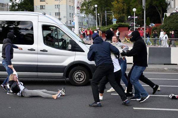 Акция протеста в Минске. Фоторепортаж