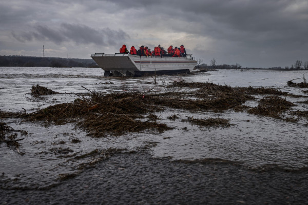 Последствия разлива Оки в Подмосковье. Фоторепортаж РБК
