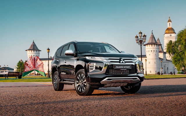 Прыжки на месте. Тест-драйв Mitsubishi Pajero Sport 2021