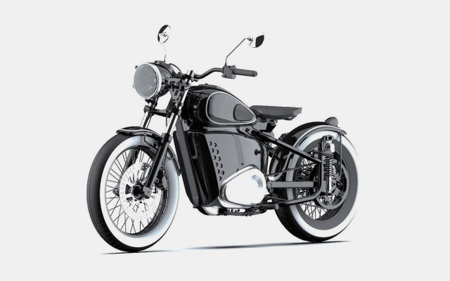 «Калашников» запатентовал электромотоцикл в стиле классического Иж