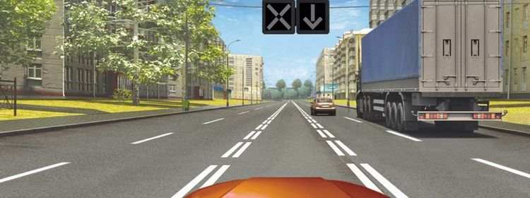 Билет № 34. Вопрос № 5. Если реверсивные светофоры выключились, Вам следует: