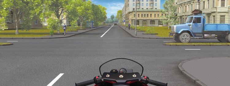 Билет № 35. Вопрос № 14. Вы намерены продолжить движение прямо. Ваши действия?