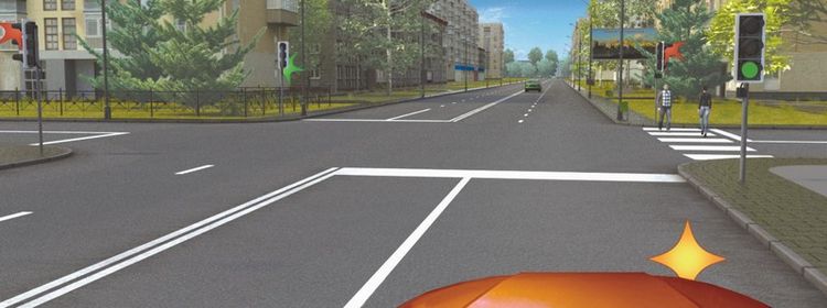 Билет № 37. Вопрос № 13. Как Вам следует поступить при повороте направо?