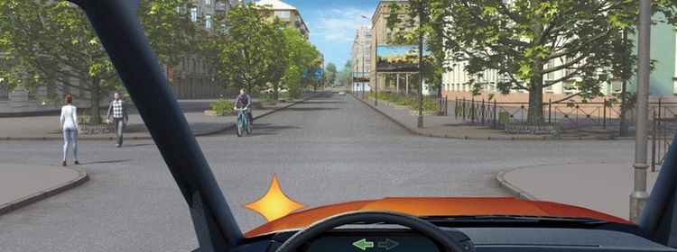 Билет № 6. Вопрос № 14. Кому Вы обязаны уступить дорогу при повороте налево?