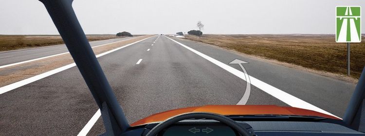 Билет № 16. Вопрос № 16. Разрешено ли Вам остановиться на автомагистрали правее линии, обозначающей край проезжей части?