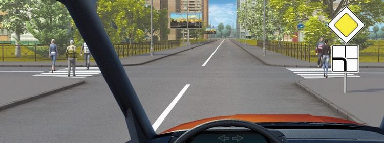 Билет № 24. Вопрос № 15. В каком случае Вы обязаны уступить дорогу пешеходам?