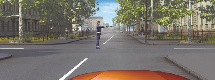 Билет № 8. Вопрос № 6. Разрешено ли Вам движение?