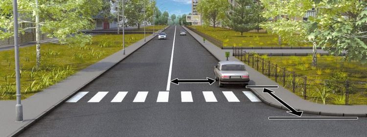 Билет № 1. Вопрос № 12. В каком случае водителю разрешается поставить автомобиль на стоянку в указанном месте?