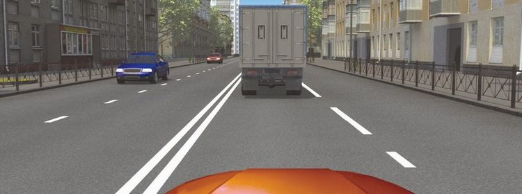 Билет № 32. Вопрос № 5. О чем информирует Вас увеличение длины штриха прерывистой линии разметки?