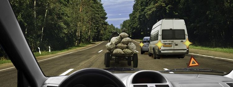 Билет № 29. Вопрос № 10. Можно ли Вам выехать на крайнюю левую полосу в данной ситуации?