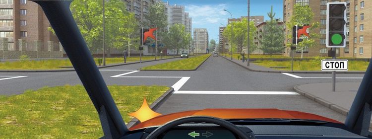 Билет № 26. Вопрос № 13. Вы намерены повернуть налево. Ваши действия?