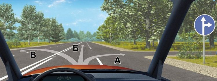 Билет № 11. Вопрос № 2. Двигаясь в населенном пункте, Вы можете продолжить движение:
