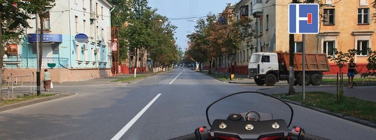 Билет № 8. Вопрос № 4. Можно ли Вам повернуть направо на этом перекрестке?