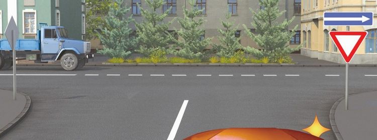 Билет № 22. Вопрос № 15. Вы намерены повернуть направо. Можете ли Вы приступить к повороту?