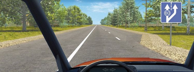 Билет № 4. Вопрос № 4. Вы буксируете неисправный автомобиль. По какой полосе Вам можно продолжить движение в населенном пункте?