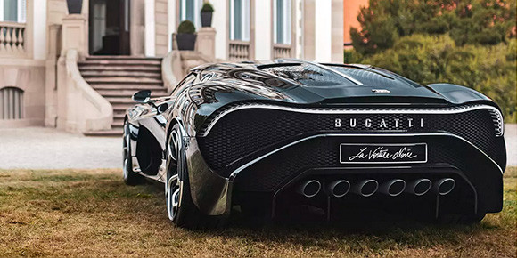 Самый дорогой в мире новый автомобиль в 2019 г. выпустил уже упомянутый французский Bugatti. Какую сумму с учетом налогов придется заплатить за уникальный гиперкар La Voiture Noire, изготовленный в единственном экземпляре?