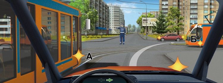 Билет № 33. Вопрос № 13. Как Вам следует поступить при повороте направо?