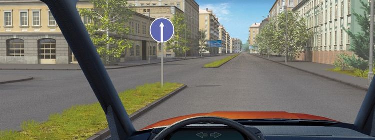 Билет № 40. Вопрос № 2. Вам разрешено продолжить движение на перекрестке: