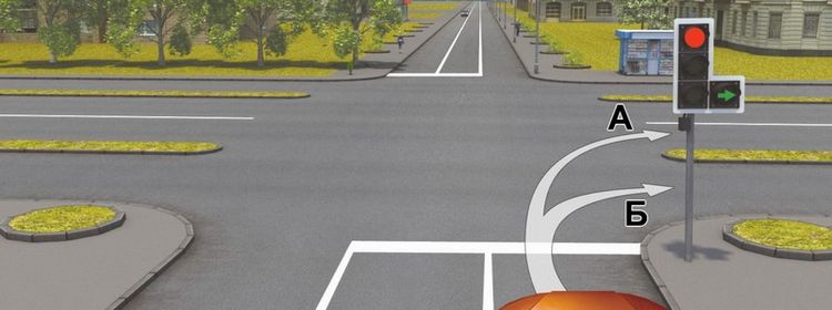 Билет № 23. Вопрос № 6. Вам можно продолжить движение: