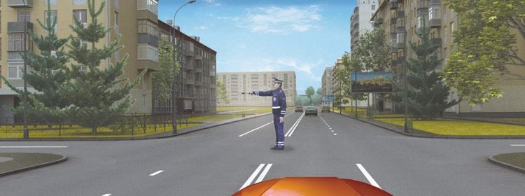 Билет № 18. Вопрос № 6. В каком направлении Вам разрешено движение?