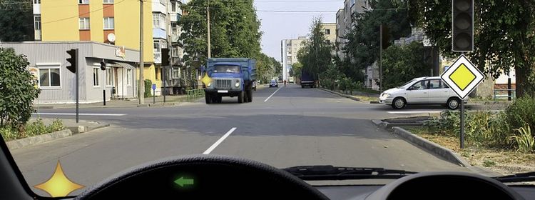 Билет № 36. Вопрос № 15. Как Вам следует поступить при повороте налево?