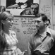 Марина Влади и Владимир Высоцкий (второй справа) в день празднования десятилетнего юбилея театра в 1974 году