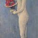 Пабло Пикассо. «Девушка с корзиной цветов» (1905)