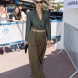 Ирина Шейк в отеле Martinez 15 мая. Костюм Dries Van Noten
