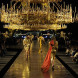 Модели на подиуме во время показа женской коллекции Saint Laurent сезона весна-лето 2027 в рамках Недели моды в Париже
