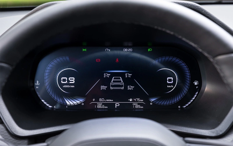 Belgee S50 комплектации приборная панель