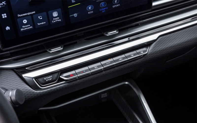 Belgee S50 комплектации салон