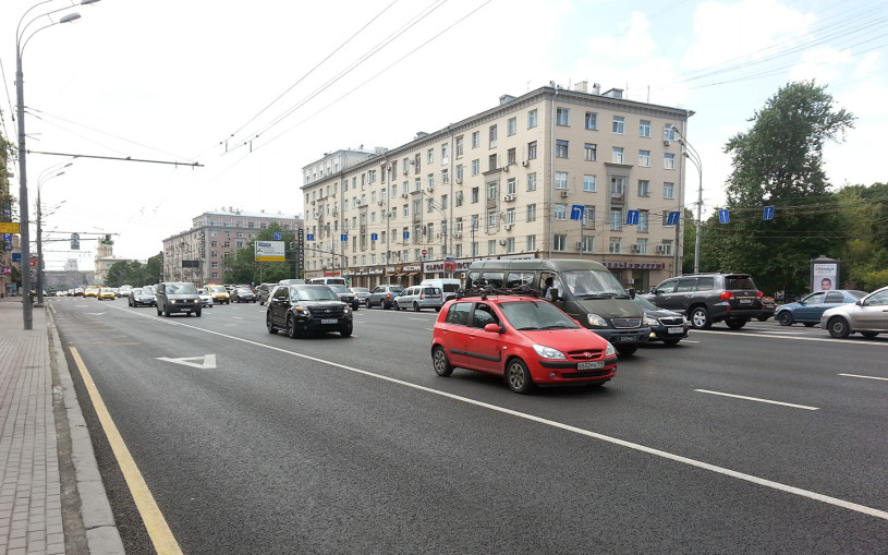 В Москве водители стали реже ездить по «выделенкам»