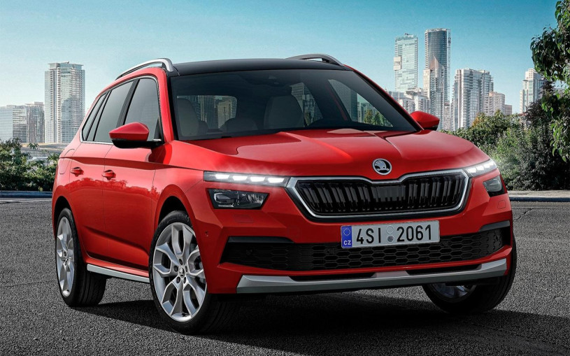 В Россию привезли кроссовер Skoda Kamiq за 2,5 млн руб.