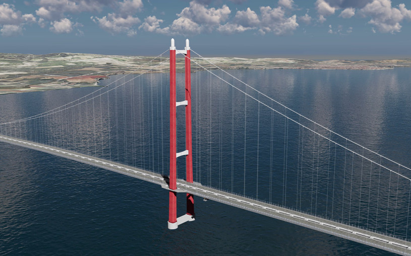 В Турции открыли самый длинный висячий мост: вот как он выглядит