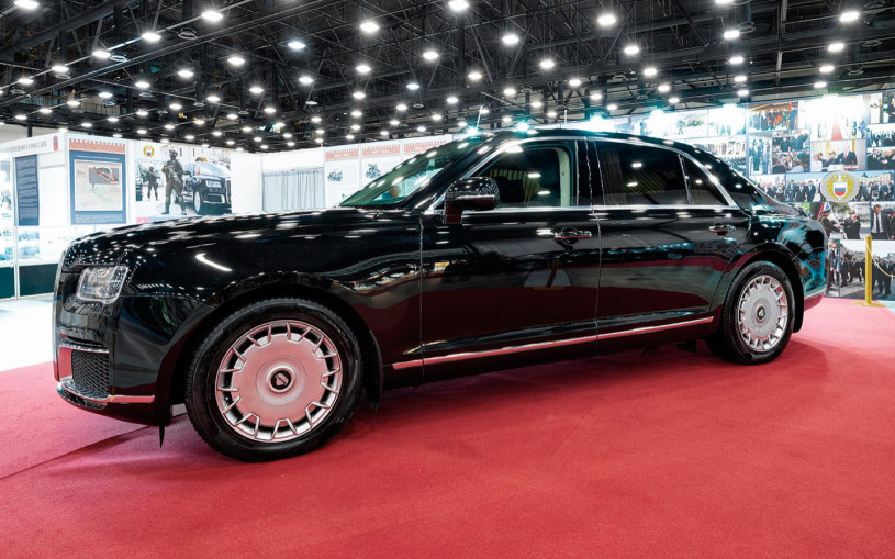 Автомобили Aurus получат специальные высокопрочные шины