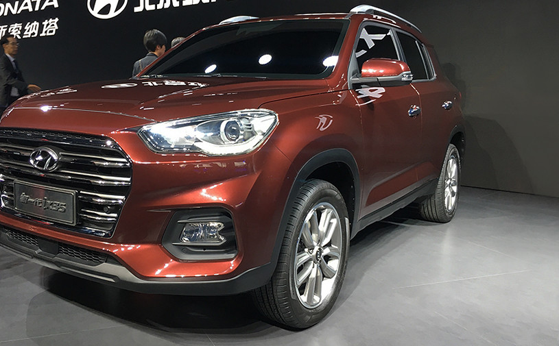 В Шанхае дебютировал новый Hyundai ix35