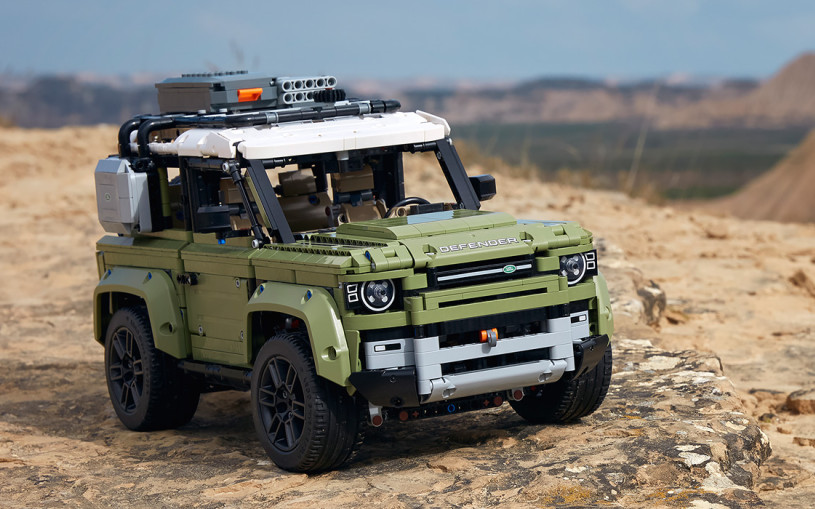 Lego выпустил доскональную копию нового Land Rover Defender