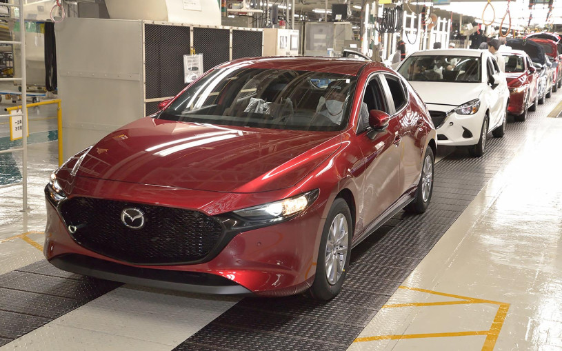 Mazda приостановит производство в Японии из-за коронавируса