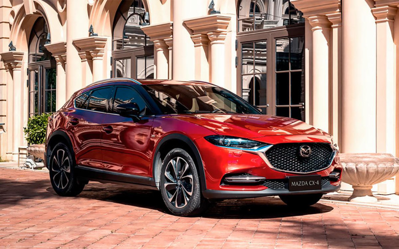 Дилеры Mazda привезли в Россию необычный кроссовер CX-4 из Китая
