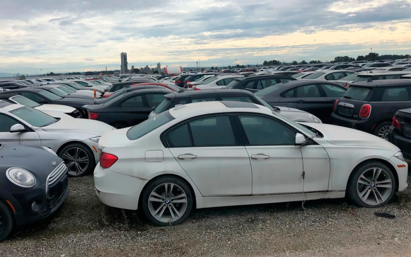 Под Ванкувером нашли автокладбище с тысячами BMW. Видео