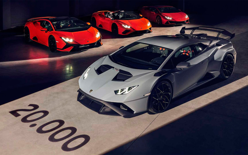 Lamborghini выпустила 20-тысячный экземпляр суперкара Huracan
