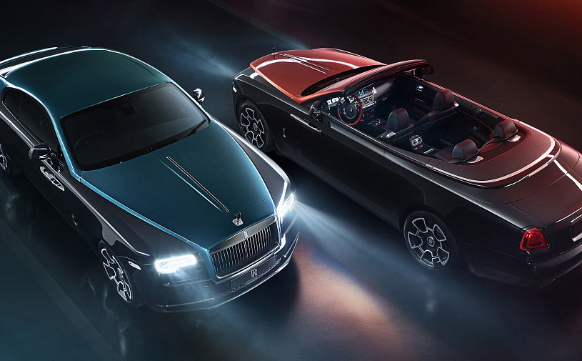 Rolls-Royce представил особые версии Wraith и Dawn