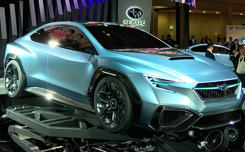 Subaru показала дизайн нового спортивного седана WRX