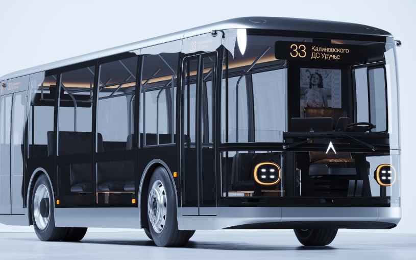 Новое поколение легендарного автобуса ЛАЗ-695: опубликованы рендеры