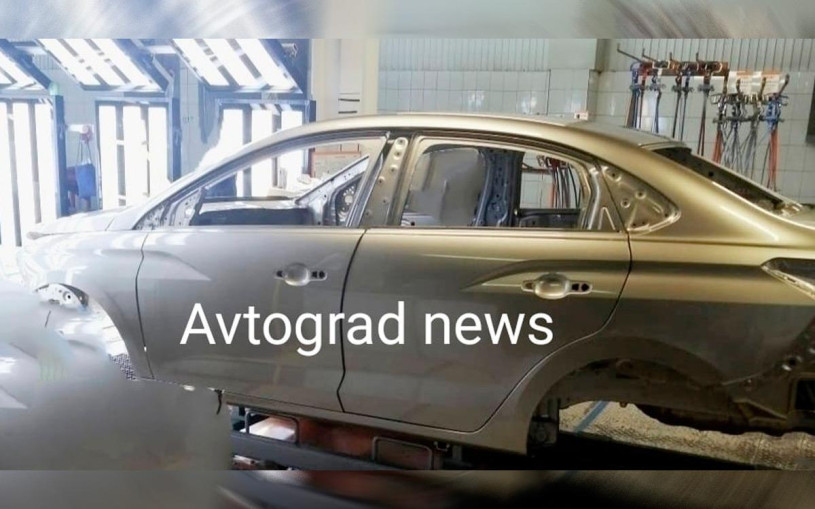 На АвтоВАЗе сфотографировали кузов новой Lada Granta