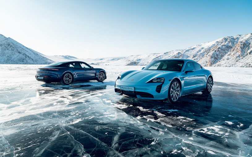 Страхов нет. Тест-драйв Porsche Taycan на Байкале
