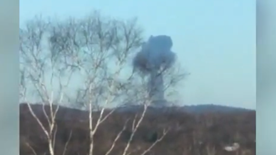 В Приморском крае упал истребитель МиГ-31