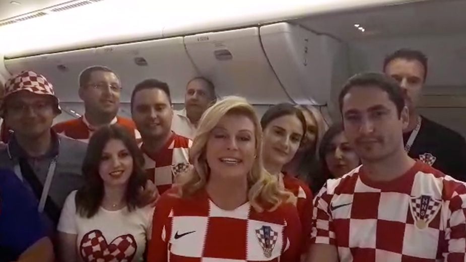 Видео: Kolinda Grabar-Kitarović / Facebook
