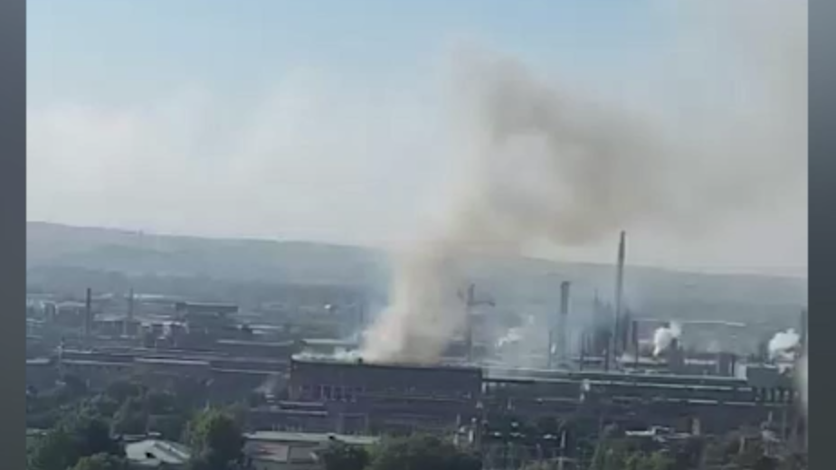 В Узбекистане на заводе азотных удобрений прогремел взрыв