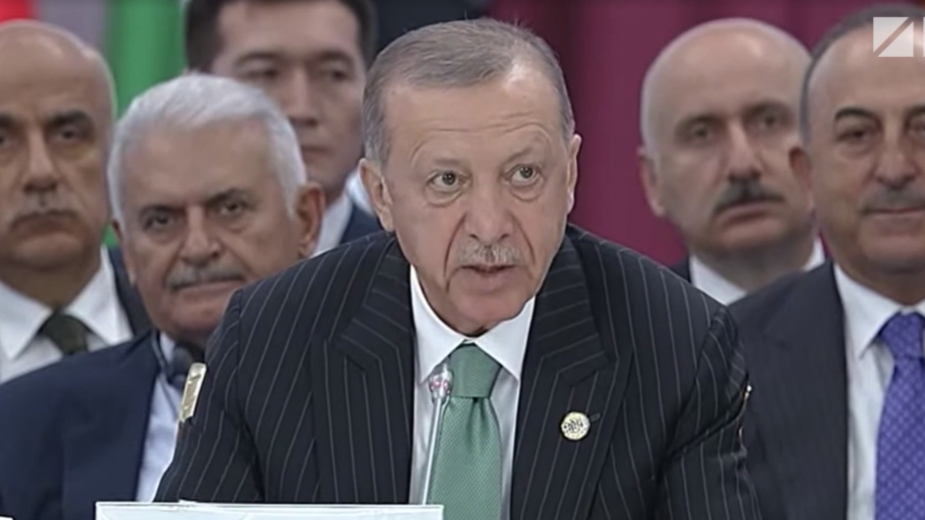 Эрдоган в присутствии Путина назвал перемирие на Украине целью Турции